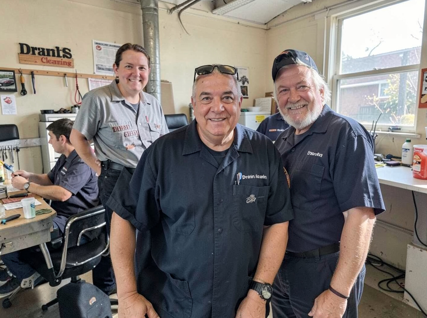 The Maine Drain Cleaning team
