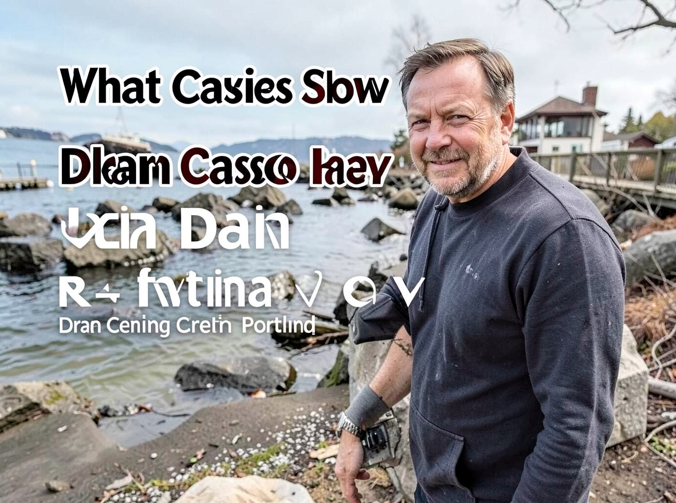 What Causes Slow Drains Near Casco Bay